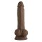 FEMMEFUNN Dildo Vortex Baller mit Vibration & Rotation Braun