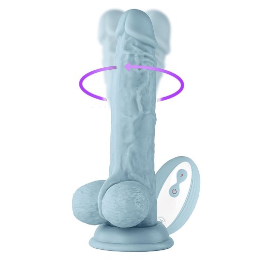 FEMMEFUNN Dildo Vortex Baller mit Vibration & Rotation Blau