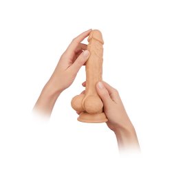 FEMMEFUNN Dildo Vortex Baller mit Vibration & Rotation Beige
