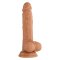 FEMMEFUNN Dildo Vortex Baller mit Vibration & Rotation Beige