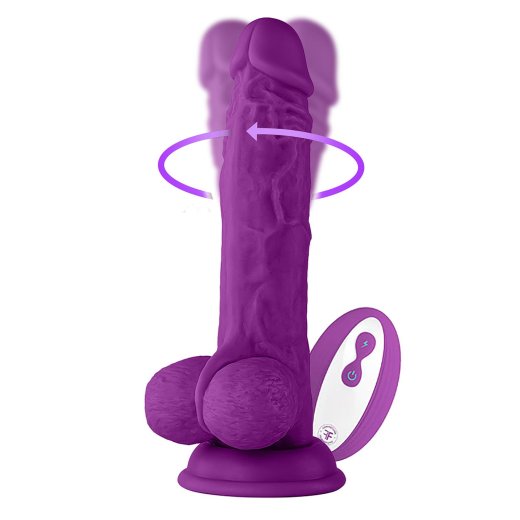 FEMMEFUNN Dildo Turbo Baller mit Vibration & Rotation Lila