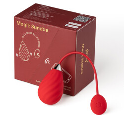 MAGIC MOTION Magic Sundea Lust-Ei mit App-Steuerung Rot