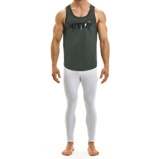 MODUS VIVENDI Pique Tanktop Khaki