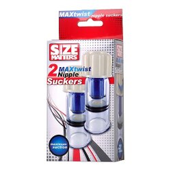 SIZE MATTERS 2MAX Twist Nipple Suckers
