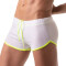 TOF Retro Mesh Short Weiss / Neongelb