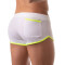 TOF Retro Mesh Short Weiss / Neongelb