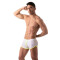 TOF Retro Mesh Short Weiss / Neongelb