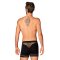 OBSESSIVE MEN Boxer Shorts mit symmetrischen Cut-Outs M102 S/M/L Schwarz