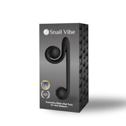 SNAIL VIBE Dual Vibrator Schwarz