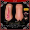 MAGIC EYES Genesis Of Purity Hard Masturbator mit Vagina Öffnung aus TPE Beige