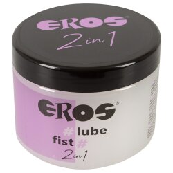 EROS 2 in 1 Fist Lube Hybridegleitgel auf  Wasser- &amp; Silikonbasis 500 ml