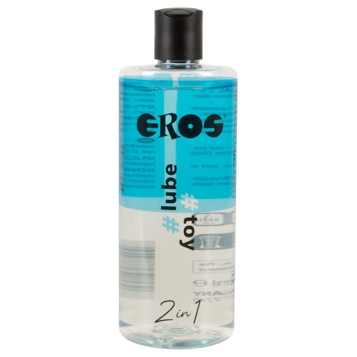 EROS 2 in 1 Lube &amp; Toy Gleitgel mit Panthenol auf Wasserbasis 500 ml
