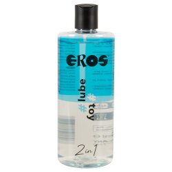 EROS 2 in 1 Lube &amp; Toy Gleitgel mit Panthenol auf Wasserbasis 500 ml