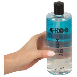 EROS 2 in 1 Lube &amp; Toy Gleitgel mit Panthenol auf Wasserbasis 500 ml