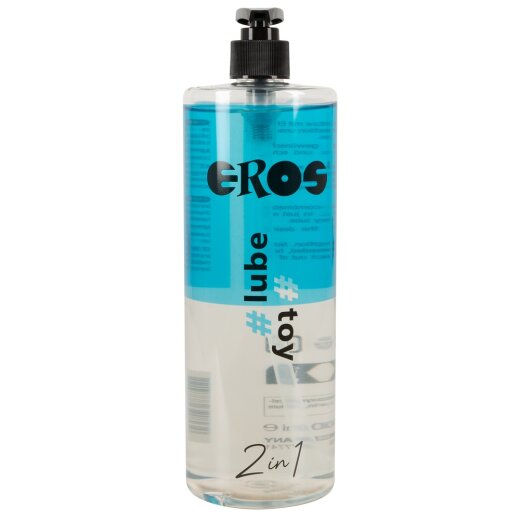 EROS 2 in 1 Lube &amp; Toy Gleitgel mit Panthenol auf Wasserbasis 1000 ml