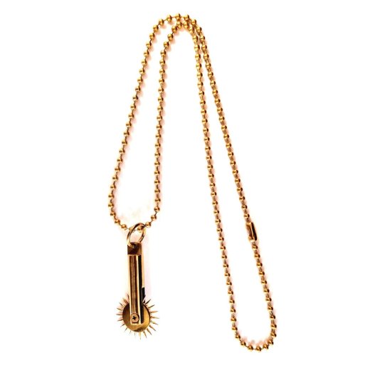 TR Nervenrad 1-fach mit Kette Gold
