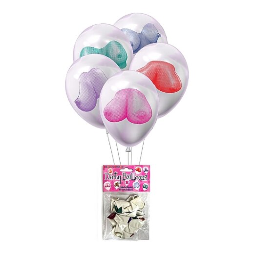 LITTLE GENIE Dirty Boob`s Ballone 8 Stk.