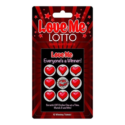 LITTLE GENIE Love Me Lottoscheine 12 Stk.