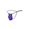 JUSTIN & SIMON Klassik G-String "Bulge" aus Nylon-Spandex Violett