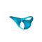 JUSTIN &amp; SIMON Klassik Tanga aus Nylon-Spandex Aqua