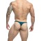 JUSTIN &amp; SIMON Klassik Tanga aus Nylon-Spandex Petrol