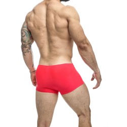 JUSTIN & SIMON Klassik Boxer aus Nylon-Spandex Rot