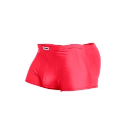 JUSTIN &amp; SIMON Klassik Boxer aus Nylon-Spandex Rot