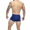 JUSTIN & SIMON Klassik Boxer aus Nylon-Spandex Marine