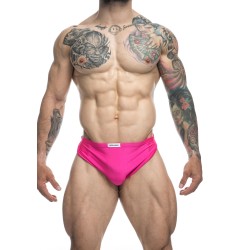 JUSTIN &amp; SIMON Klassik Running Shorts aus Nylon-Spandex Pink