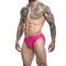 JUSTIN & SIMON Klassik Running Shorts aus Nylon-Spandex Pink