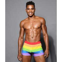 ANDREW CHRISTIAN Pride Stripe Shorts Multicolor