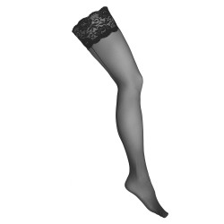 KOTEK Hold Ups 002 mit Gummiband aus Silikon Schwarz