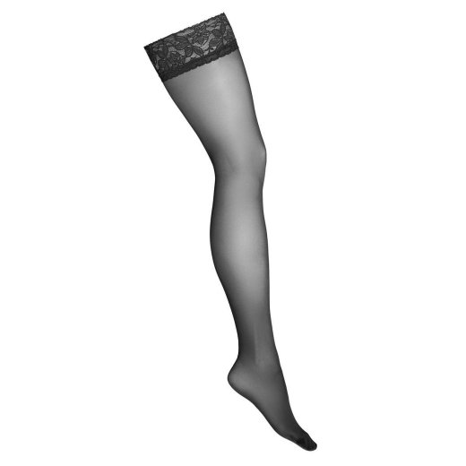 KOTEK Hold Ups 003 mit Gummiband aus Silikon Schwarz