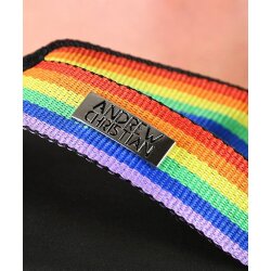 ANDREW CHRISTIAN Rainbow Pride Flip Flops One Size