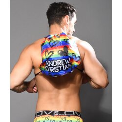 ANDREW CHRISTIAN Pride Hearts Backpack Multicolor