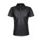 REGNES FETISH PLANET Polo Shirt mit Reissverschluss Schwarz