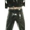 LATEXA Herren-Jeans Schwarz 0,6 mm