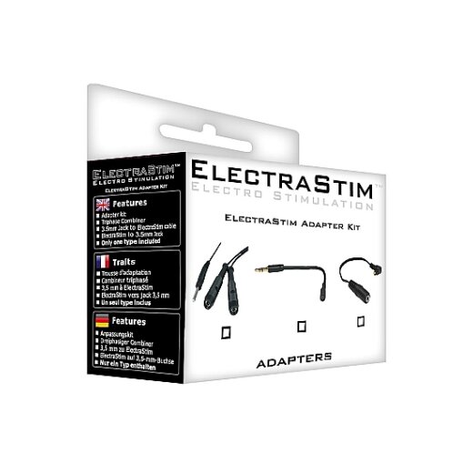 ELECTRASTIM Adapter-Kit 3,5 mm auf ElectraStim Standard-Buchse