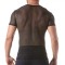 TOF Mesh T-Shirt Schwarz