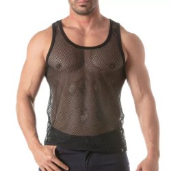 TOF Mesh Tank Schwarz