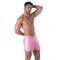 TOF Football Shorts Pink / Weiss