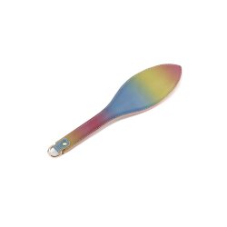 SPECTRA Bondage Paddle Rainbow PU Leder
