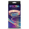 SPECTRA Bondage Collar &amp; Leash Rainbow Halsband mit Leine PU-Leder