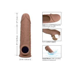 CALEXOTICS Performance Maxx Penis-Sleeve aus Silikon Braun