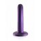 OUCH Smooth G-Spot Dildo 12 cm Metallic-Violett