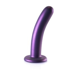OUCH Smooth G-Spot Dildo 14,5 cm Metallic-Violett