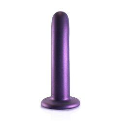 OUCH Smooth G-Spot Dildo 14,5 cm Metallic-Violett