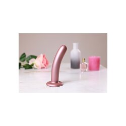 OUCH Smooth G-Spot Dildo 14,5 cm Ros&eacute;-Gold