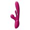VIVE Kura Stossender G-Spot Vibrator mit Flapper &amp; Druckwellen Stimulation Pink