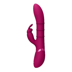 VIVE Sora G-Spot Vibrator mit Stimulationsringen Pink